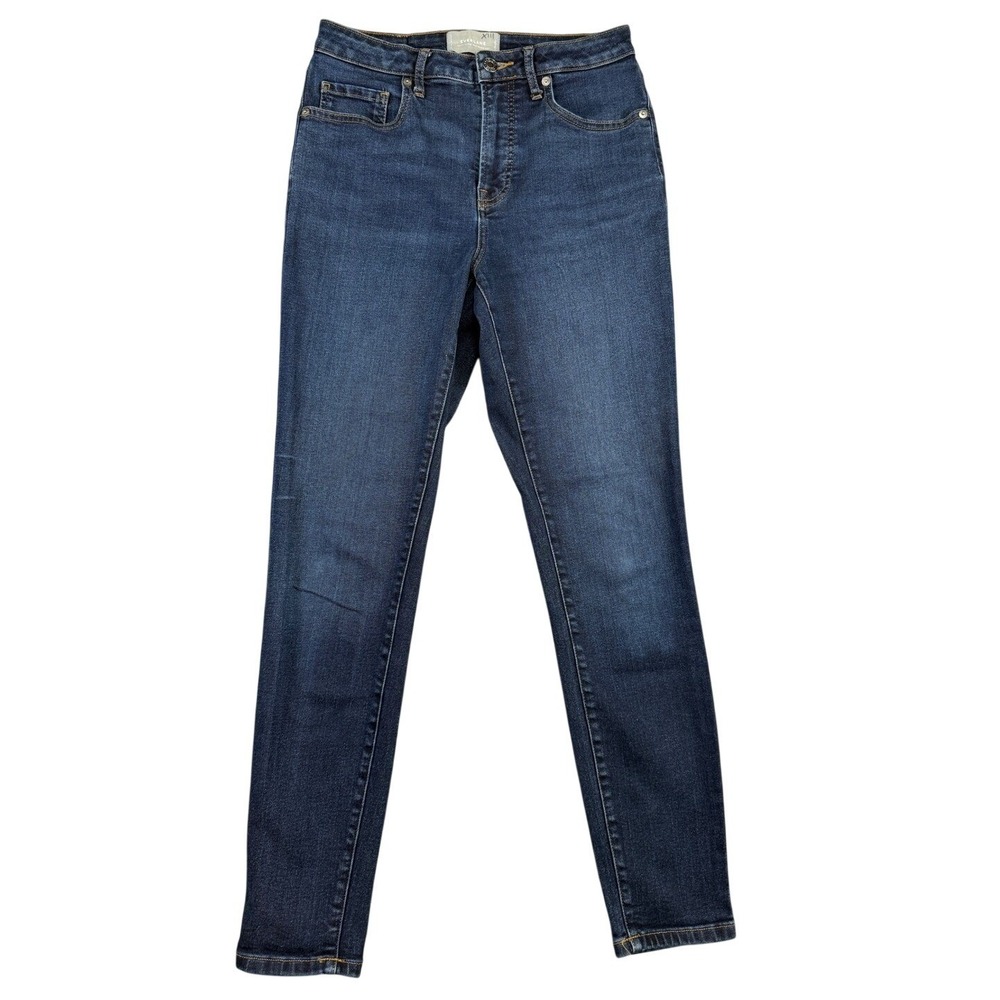 Everlane The Curvy High Rise Skinny Jean Dark Wash Denim Size 25 Regular
